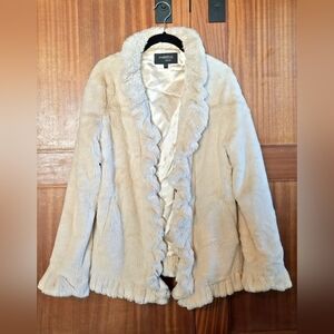 Cream Teddy Jacket